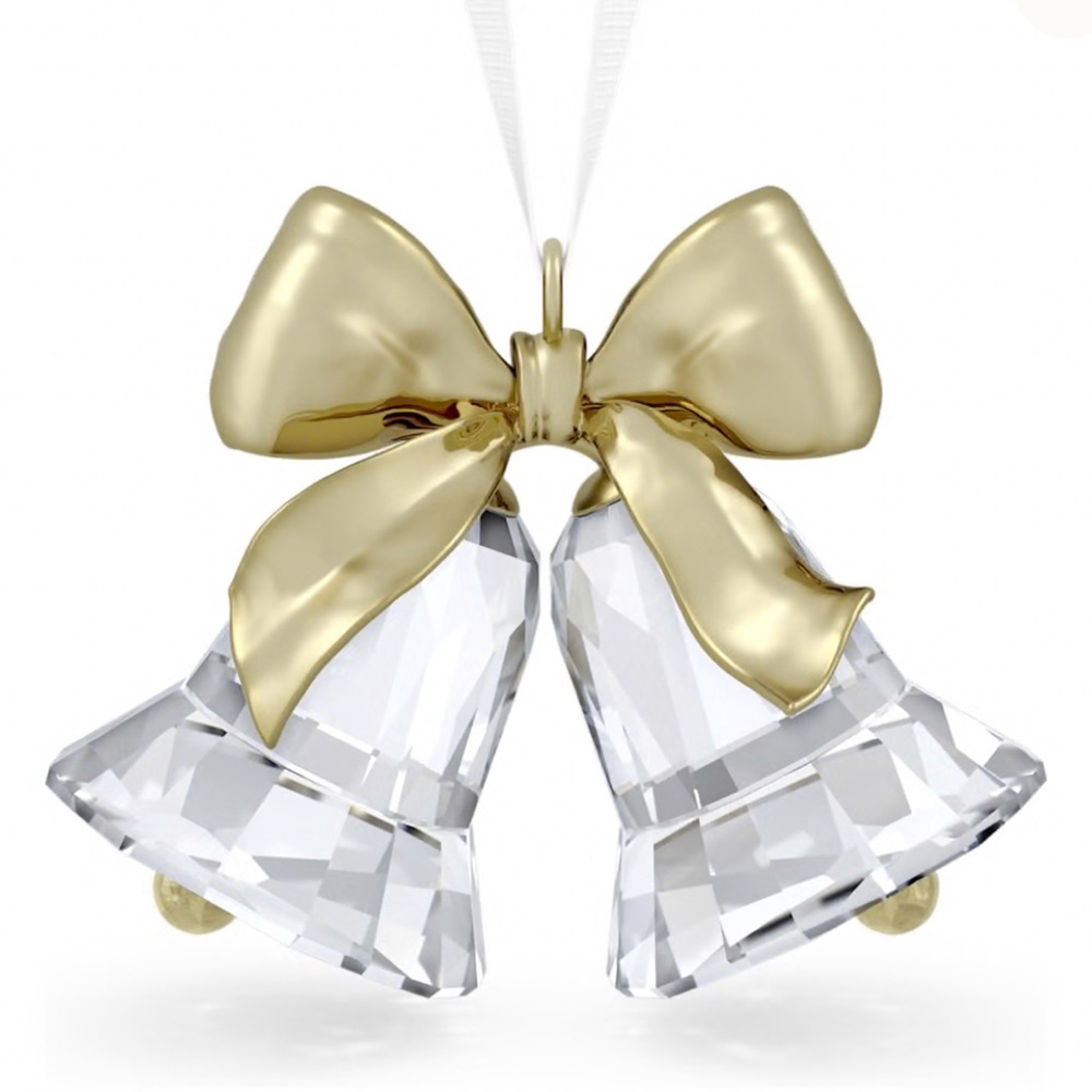 Swarovski Crystal Holiday Magic Bells Ornament